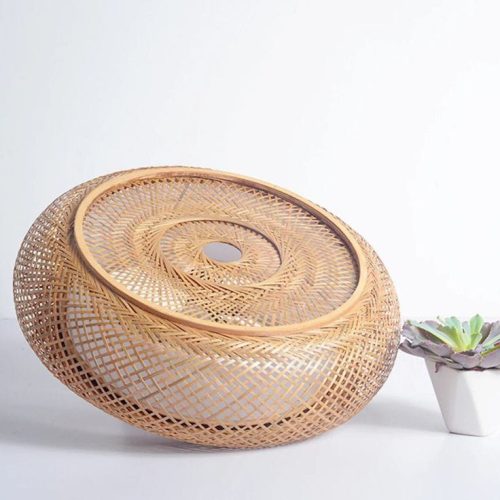 Bamboo Tiyer Round hanging lamp